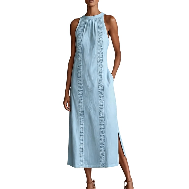 crochet mini dress with sleeves Rizario Long Sleeve Blue Multi Color:Green & Nude to piece from beach junior homecoming dress A-Line Chiffon Lotus Hemline