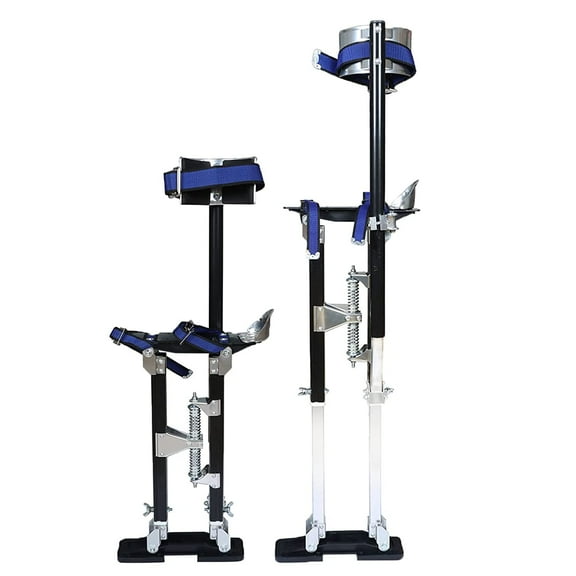 PET-U 18-30Inch Adjustable Drywall Stilts Work Stilts Aluminum Silver