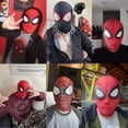 thumbnail image 4 of Máscara de Spider-Man para adultos, cubierta para la cabeza, expedición de acero, millas Remy, máscara de seda de leche, cubierta para la cabeza, máscara de Halloween, 4 of 6