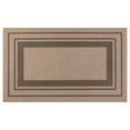 thumbnail image 2 of Washable Rug 3x5 for Bedroom Large Living Room Rug with Rubber Backing Casual Striped Border Throw Carpet Modern Contemporary Area Rug for Dining Room, 2 of 8