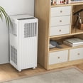 thumbnail image 2 of 8000 BTU Pro Grade Portable AC - 3-In-1 Cooling/Dehumidifier/Fan for 350 Sq.Ft Rooms, UltraQuiet Operation,Remote & Window Kit, Mobile Wheels for Bedroom/Office/Living Room, 2 of 7