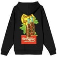 thumbnail image 3 of Dr Pepper Energy Up Men's Black Zippered Hoodie-3XL, 3 of 5