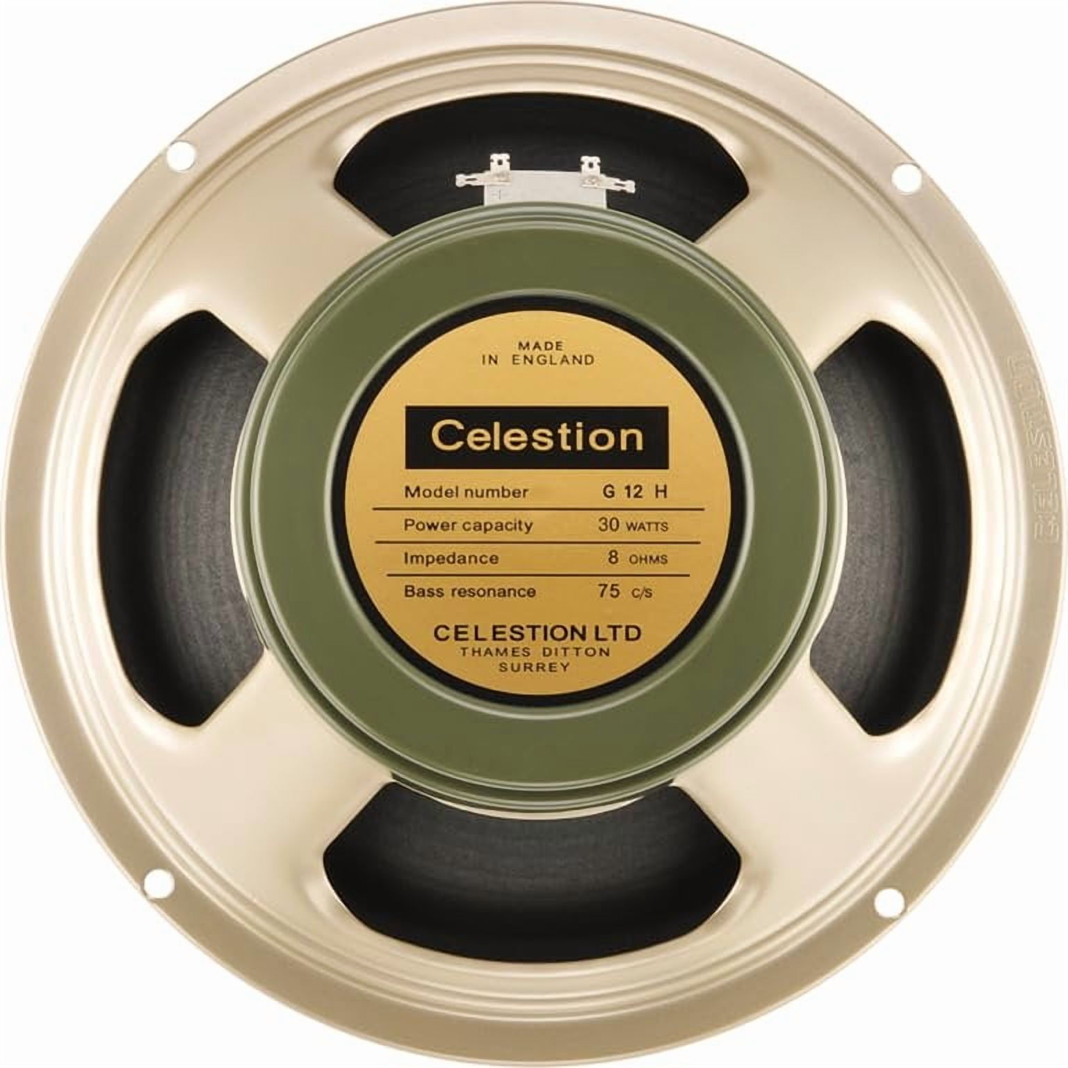 HERITAGE G12H(75) 8 Ohm Guitar Speaker