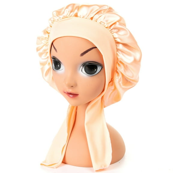 Baby Bonnet Silk Bonnet for Kids Sleeping Cap Curly Natural Hair Silk Bonnets for Girls Boys Infant