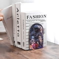 thumbnail image 6 of Sikiie Astronaut In Cosmic Garden Bookends 1 Pair, Wood Bookends for Shelves, Book Ends for Shelves, Book Shelf Holder for Home Office, 6 of 7