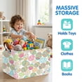 thumbnail image 3 of ASKETAM Large Rectangular Easter Basket for Kids, Durable & Cute Gift Storage (Bohemian Retro), 3 of 7
