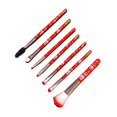 thumbnail image 3 of Xihbxyly Pinceles de Maquillaje Navideños, Juego de Diseño Festivo de Papá Noel, Cerdas Suaves para Una Aplicación Impecable, Incluye Estuche Portátil, Uso Diario o Fiestas Navideñas, Regalo Perfecto, 3 of 7