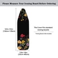 thumbnail image 5 of HELLHERO Ironing Board Cover Hook & Loop Fasteners Floral Pattern Elastic Edge Polyester Fiber Fabric for Home Accessories, 5 of 5