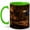 Green, variant on Candlelit Cottage Kitchen 11oz Ceramic Mug, Warm Baking Coffee Cup