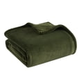 thumbnail image 6 of Mainstays Super Soft Plush Oversized Couch Throw Blanket, Green, 50 x 72 in, 6 of 7