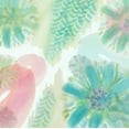 thumbnail image 2 of Kouta, Flora 12x12 White Modern Wood Framed Museum Art Print Titled - Tropical Dreaming, 2 of 4