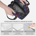 thumbnail image 4 of Goofa Mandalas Dragonfly Pattern Lunch Bag ,Insulated Lunch Box, Small Leakproof Cooler Food Lunch Containers Reusable High Capacity Lunch Tote Bags, 4 of 8