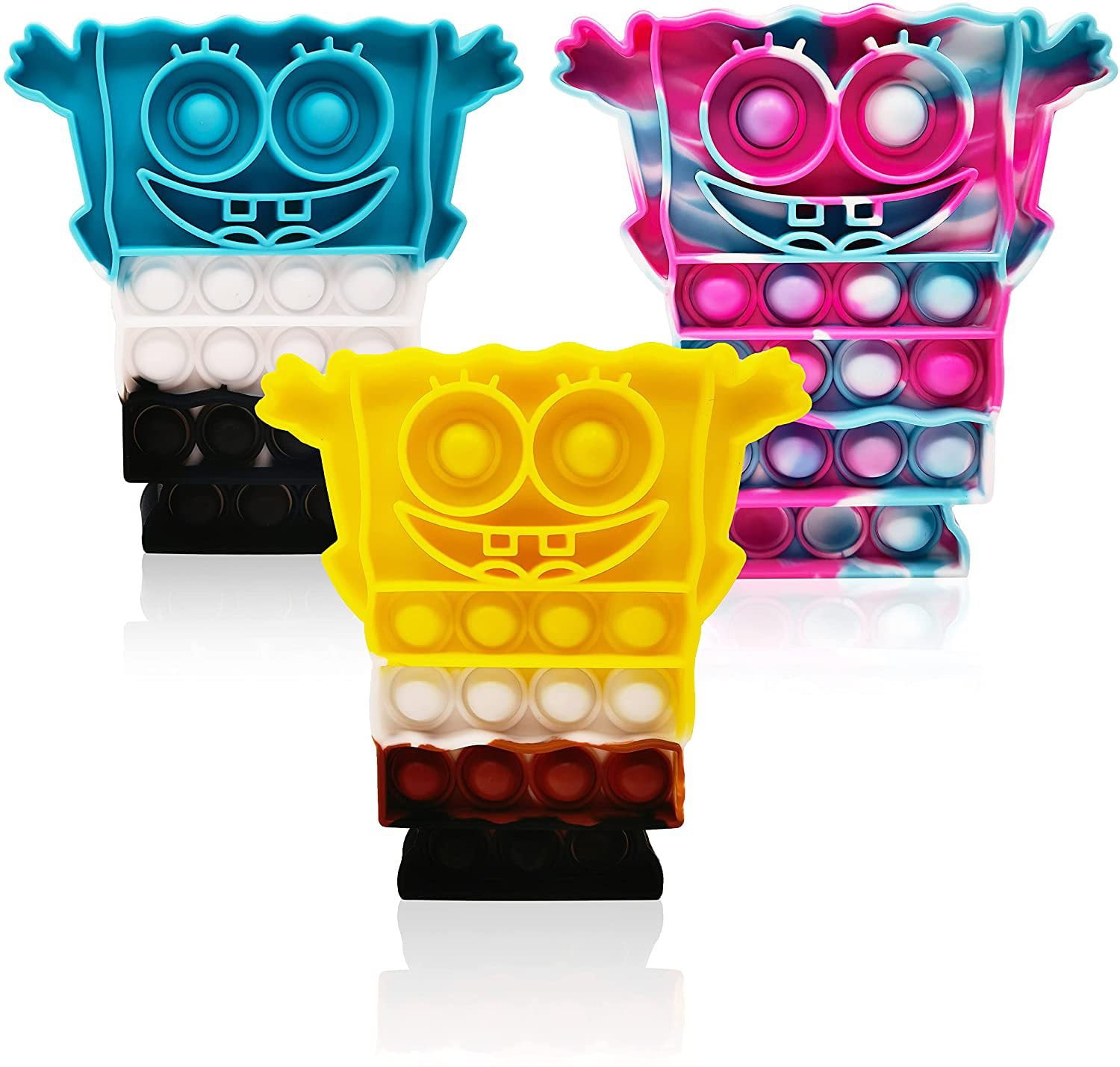Reusable Bag 30Pcs Stress Relief Toys for Focus & Calm Toy Box & Party Favor Fidget Pack Kzidro Fidget Toys 