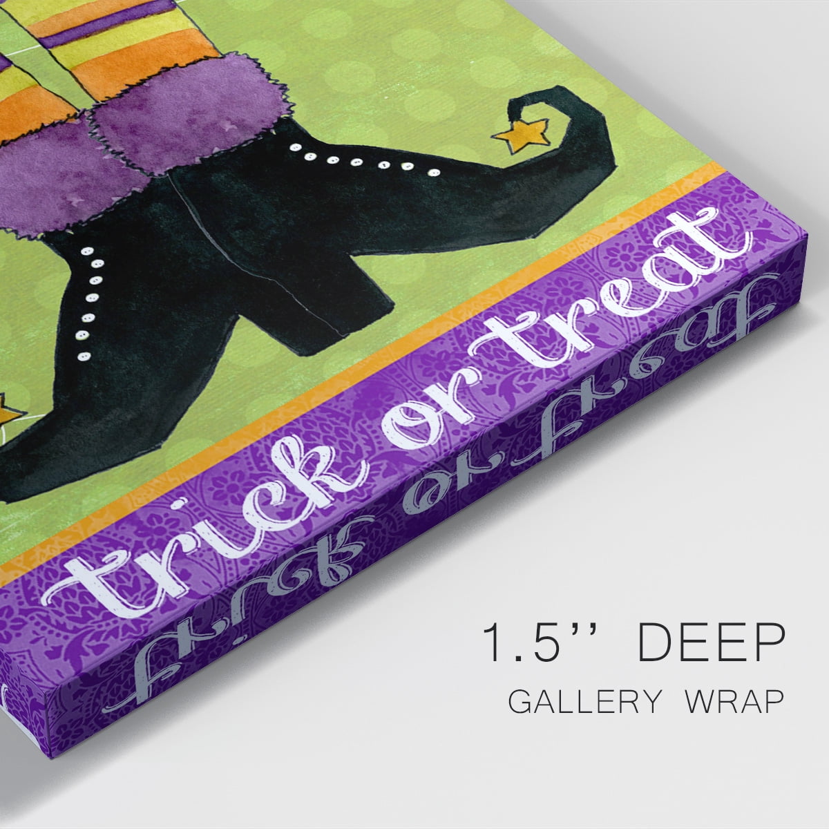 Trick or Treat Premium Gallery Wrapped Canvas - Ready to Hang