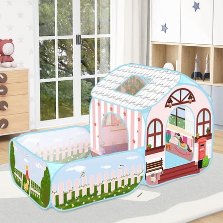 Vaveren Kids Play Tent Foldable Children Play House for Playgrounds Picnics Backyard