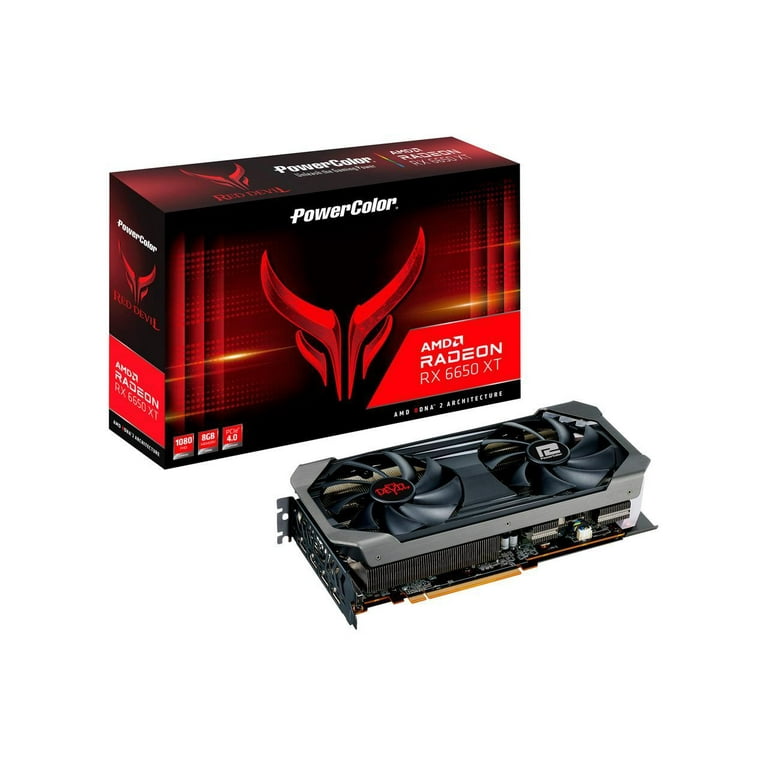 PowerColor RED DEVIL Radeon RX 6650 XT 8GB GDDR6 PCI Express 4.0