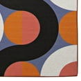 thumbnail image 5 of Linon Outdoor Washable Area Rug Collection, Orange and Pink, 5' x 7', 5 of 8