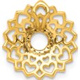 thumbnail image 3 of 14K Yellow Gold 1/20Ct. Diamond Sahasrara/Crown Chakra Chain Slide Made In India pm4095-005-ya, 3 of 5