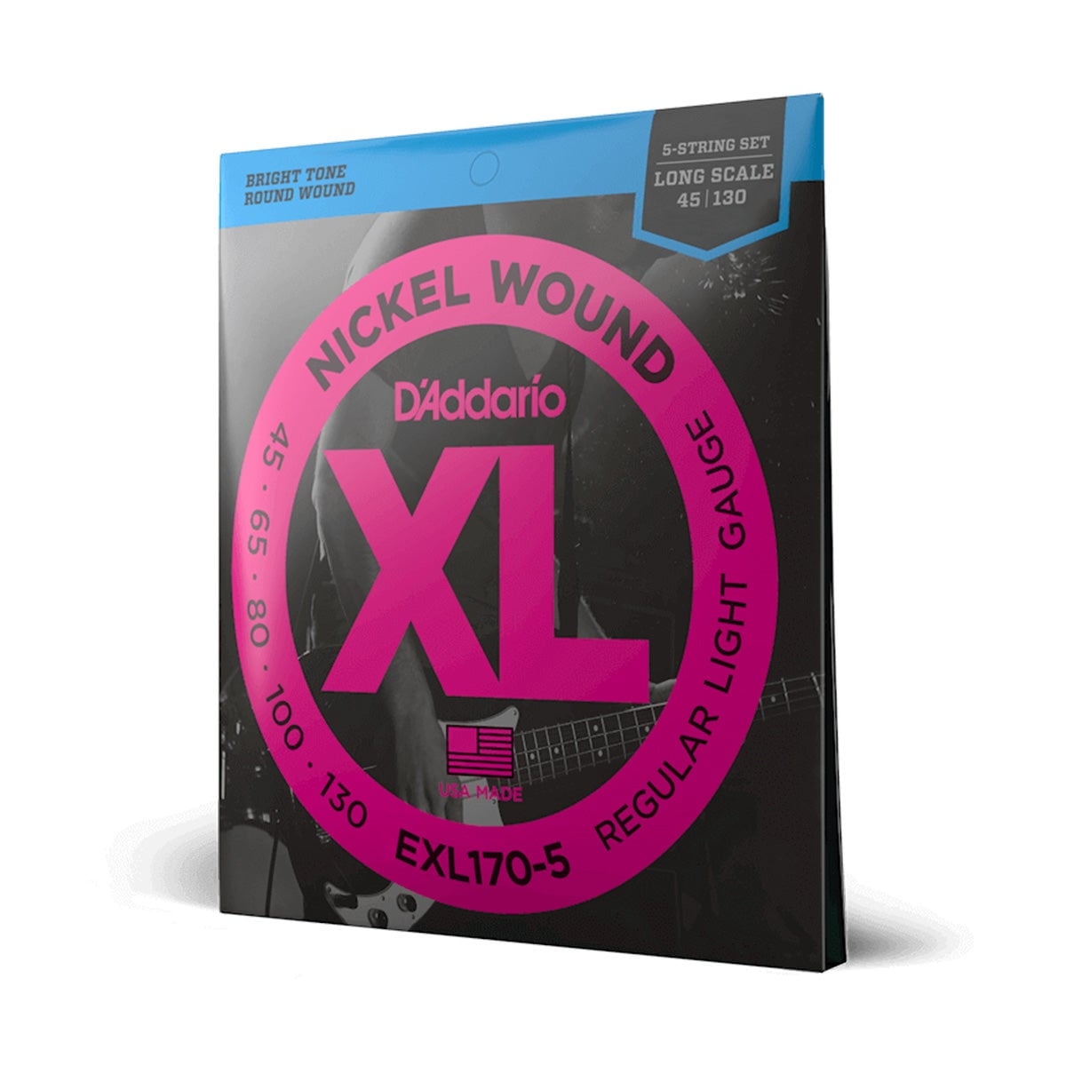 String, D'Add,Bass 45-130 Long,5 String