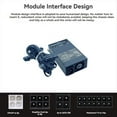 thumbnail image 3 of Fuente de Alimentación Modular ATX de 400 W, Fuente de Alimentación con Módulo FLEX y Bajo de Ruido para Chasis de Computadora Pequeños de 1U (Flex ITX), 3 of 5