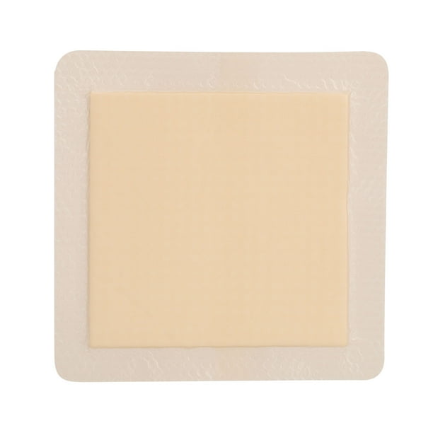 Parche de gel de silicona para proteger heridas, resistente al agua, alivia la tensión y cura la piel, 12,5 x 12,5 cm