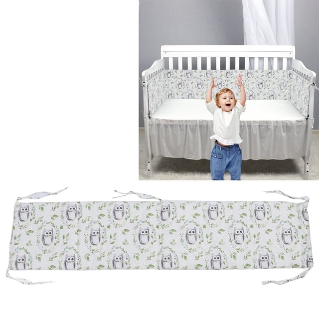COJÍN DE PARACHOQUES DE CUNA DE BEBÉ, BORDES RESTENTES A LA COLISIÓN Protector de Parachoques Portátiles para Bebés para el HOGAR PARA EL HOGAR