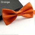 thumbnail image 5 of Men Classic Solid Color Bowtie Necktie Tuxedo Wedding Party Adjustable Bow Tie, 5 of 5