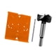 thumbnail image 5 of Guía para agujeros de bisagra, herramienta de bricolaje, regla de posicionamiento de agujeros de bisagra para armarios de agujero de 40 mm, 5 of 9