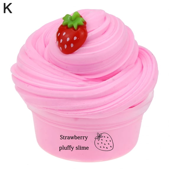 BESTSKY 60ml Butter Slime - Super Soft Stress Relief Toy with Fruit Cherry Scent for Children