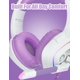 thumbnail image 4 of Auriculares para juegos ZIUMIER Purple para PC PS4 PS5 Xbox Switch, 4 of 7