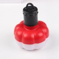 thumbnail image 4 of Mini luz LED portátil para exteriores para acampar, lámpara colgante con forma de calabaza para tienda de campaña (roja con suspensión), 4 of 5