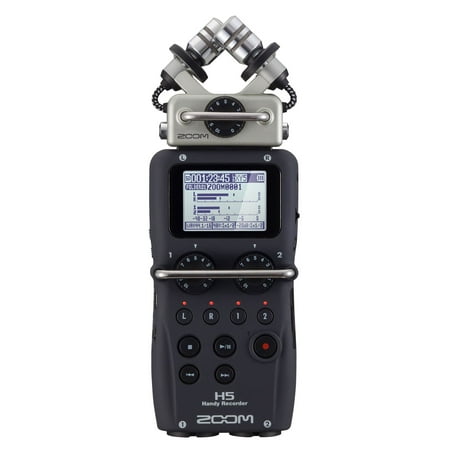 Zoom H5 Portable Handy 4 Track Interchangeable Digital Audio Recorder (Best Digital 4 Track Recorder)