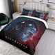 thumbnail image 3 of Hellraiser: Pinhead Conjunto de sábanas temático, trío de piezas, cómodo y amigable con la piel, diseño único, regalo de decoración para el hogar para familiares, amigos y fans,135cm *200cm, 3 of 6
