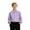 A-Purple151, variant on JAJAHO Tween Dress Shirts Boys And Girls Plain Long Sleeve Button Down Shirts, Sizes 9-16Y