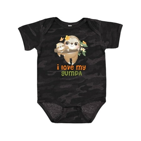 

Inktastic Sloth I Love My Gumpa Boys or Girls Baby Bodysuit