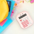thumbnail image 4 of Scientific Calculators Graphing Calculator Silent Mini Calculator Back to School Calculator - Cute & Compact 8-Digit Solar/Battery Powered With Sensitive Keys For Office Home School, 4 of 5