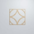 thumbnail image 5 of Ekena Millwork 23 3/8"W x 23 3/8"H x 1/4"T Large Crosby Decorative Fretwork Wood Wall Panels, Alder, 5 of 14