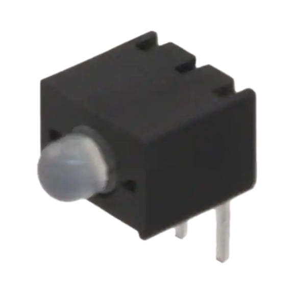 Pack of 2 WP130WDT/EGW LED Circuit Board Indicator LED Circuit Board Indicator Single Green, Red Diffused, White 2.2V Green, 2V Red 20mA Round with Domed Top 3mm, T-1 Through Hole, Right Angle