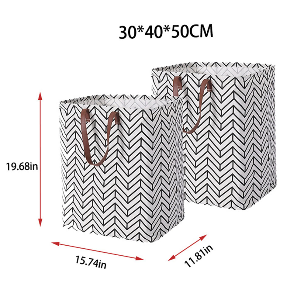 Capreze Clothes Hamper Large Sized Storage Basket Collapsible Sturdy
