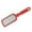 Red, variant on Leodye 1PCS Handheld Stainless Steel Cheese Grater with Soft Handle Sharp Versatile Home Kitchen Ginger Spice Lemon Zester Shredder -9×2.4×0.4In