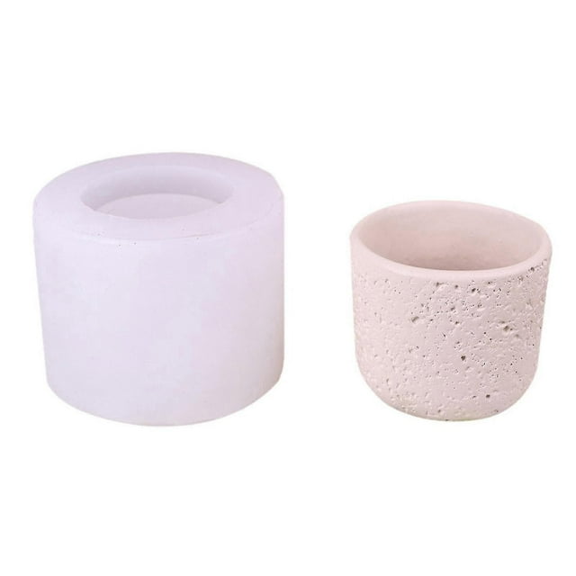 2025 Latest Model Concrete Candle Cup Silicone Molds Silicone Flowerpots Molds