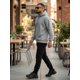 thumbnail image 4 of Sudadera Hoodie para Hombre con Capucha y Bolsillo Frontal Estilo Urbano Ajuste Cómodo, 4 of 5