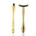 thumbnail image 2 of Soidarity 2 uds aplicador de crema de ojos de Metal aleación de Zinc masajeador de esencia para la cara palo bola Facial hinchazón herramienta cosmética masajeadores Dorado Soidarity CE001267-01B, 2 of 6