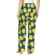 thumbnail image 3 of Fotbe Lemon Women's Pajama Pants,Sleepwear Pants,Pj Bottoms Drawstring And Pockets-Large, 3 of 9