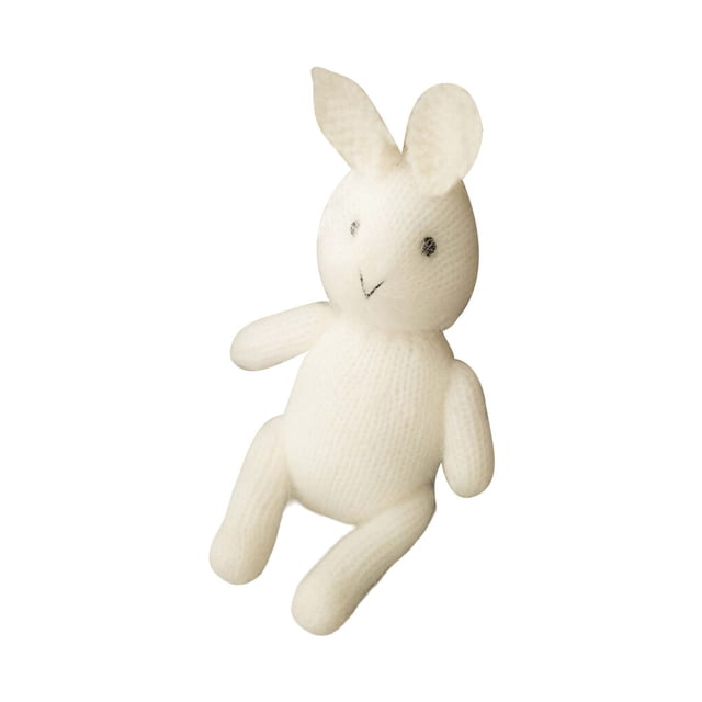 Newborn Photography Props Knitted Bunny Background Rabbit Shape Assistant Tool Prop Infant Tool Toy Hundred Days Full Moon Studio Type 12