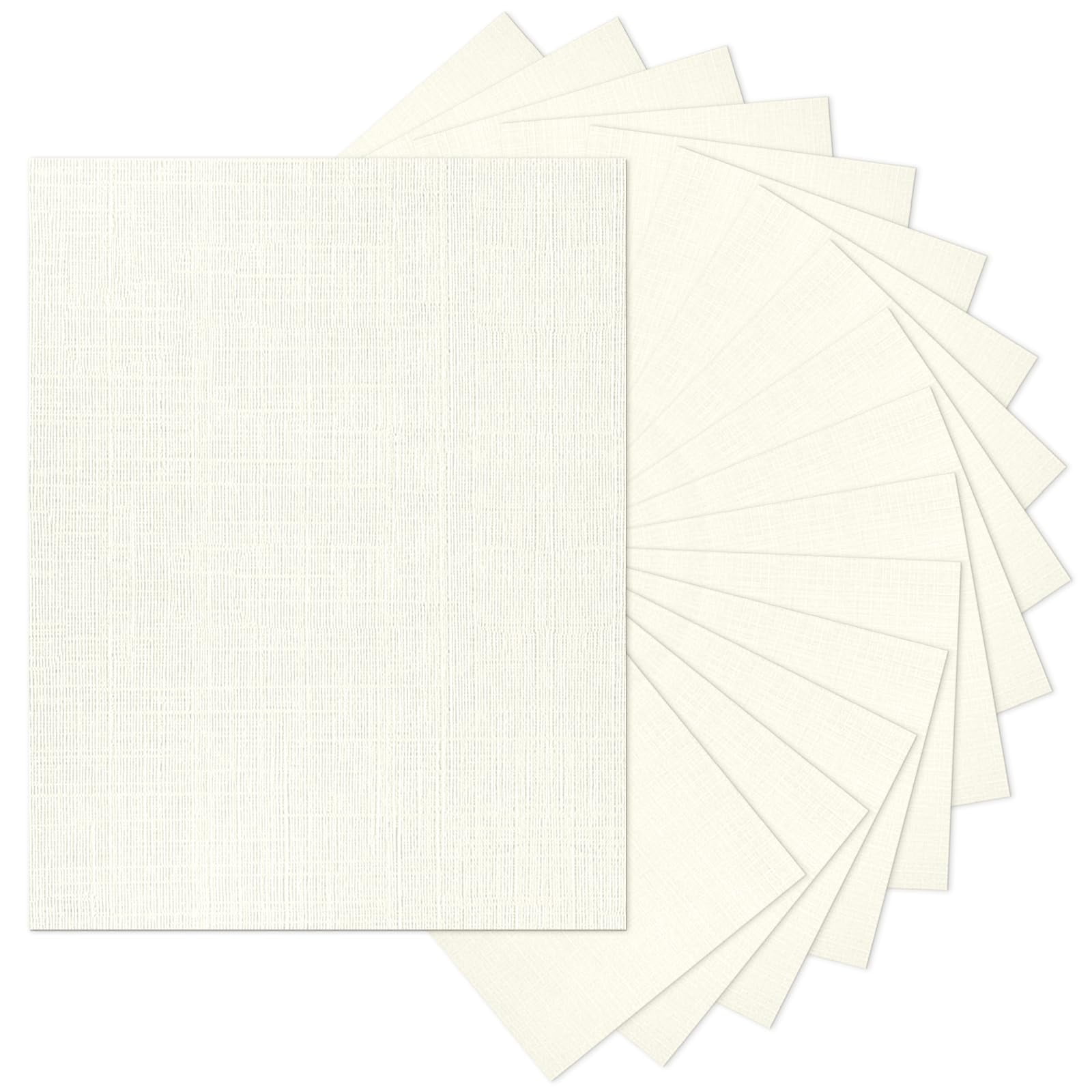 Goefun - 100 fogli di carta kraft formato A4, 230 g/m², per inviti, menù, artigianato, biglietti fai da te