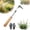 C, variant on Crack Weeder, 12" Stainless Steel L-Shaped Crevice Weeder Tool with Wood Handle, Heavy Duty Sidewalk Weed Puller Spatula for Garden Patio Lawn, Gardening Hand Tool (D)