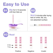 Easy@Home 100-pack Early Detection Pregnancy Test