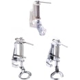 thumbnail image 1 of YEQIN 3pcs Large Metal Darning/Free Motion Sewing Machine Presser Foot for All Low Shank Brother Singer Janome Babylock and More Sewing Machines - Include Close Toe, Open Toe and Quilting Foot, 1 of 5