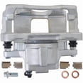 thumbnail image 1 of Cardone Brake Caliper 2C-5486 OE Replacement; Dual 2.358 Inch Piston Caliper; Without Brake Pads; Zinc Plated; Silver; With Mounting Brackets/Hardware, 1 of 2